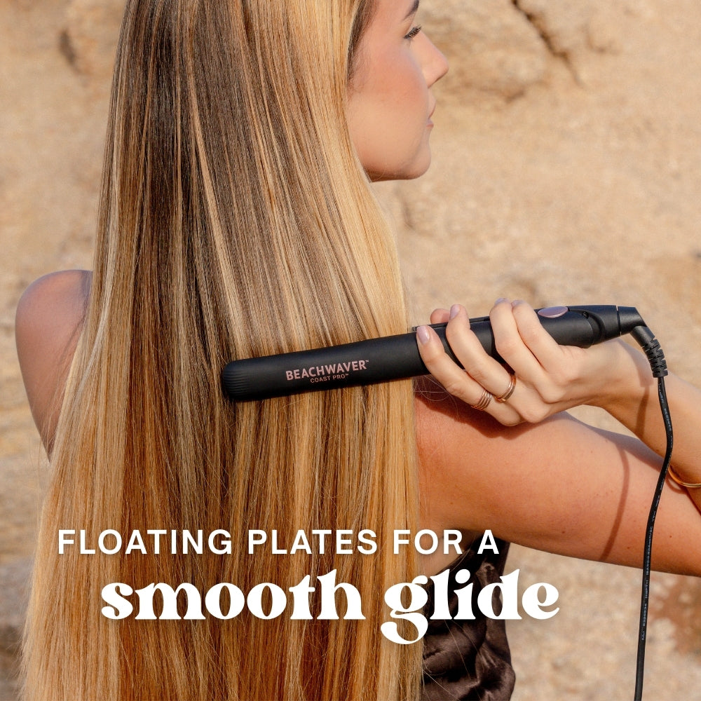 LAST CHANCE! Coast Pro Ceramic Flat Iron - Red Glitter