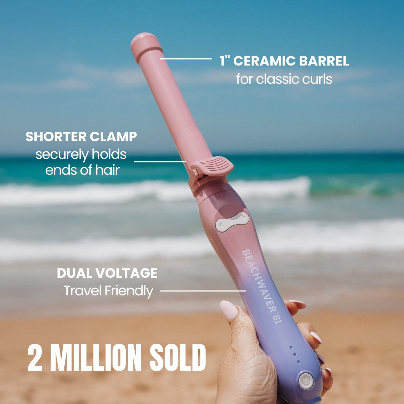 PRE-ORDER: Beachwaver B1 Rotating Curling Iron